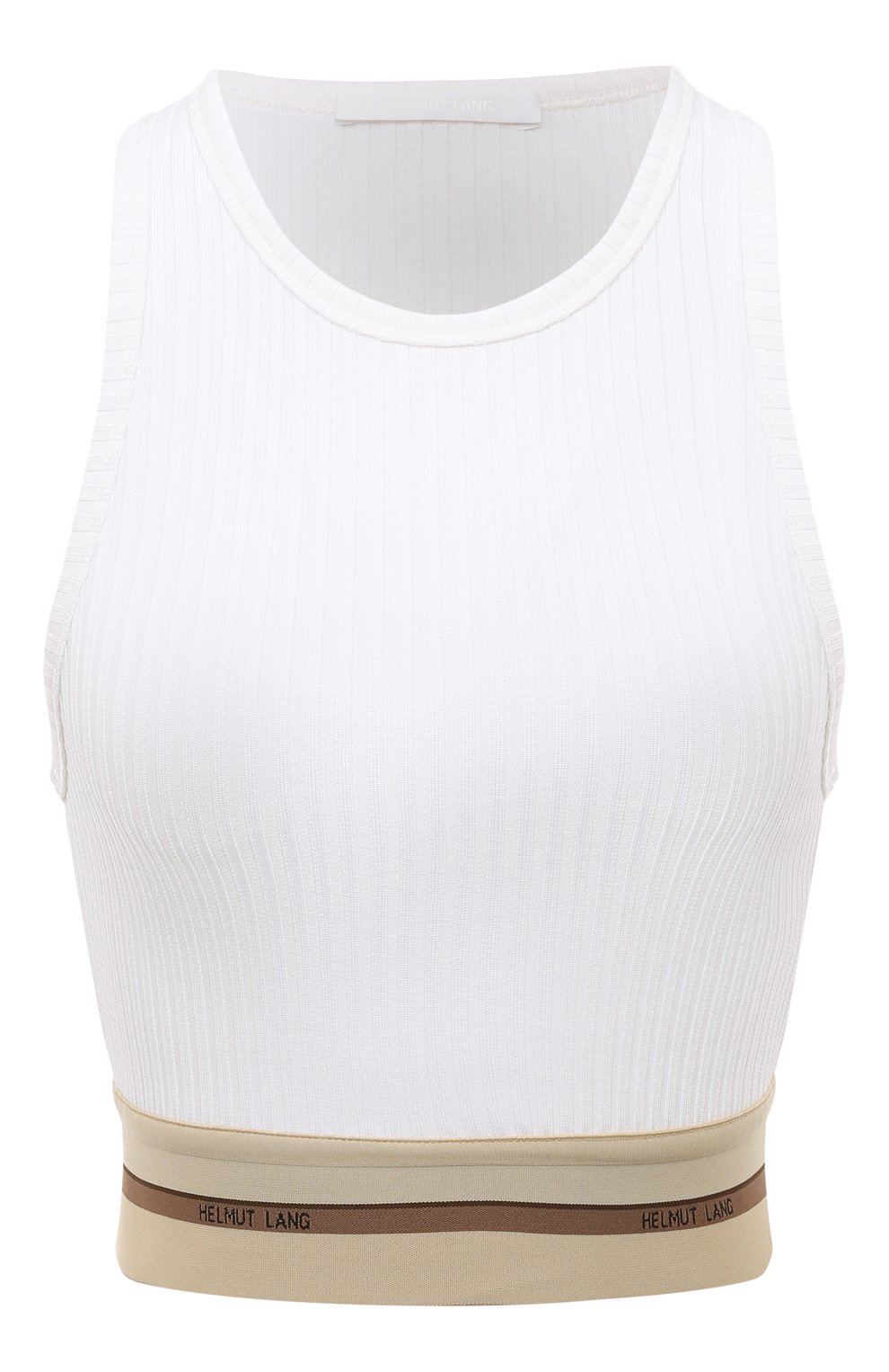 Топ HELMUT LANG белого цвета по цене 39950 руб., арт. M04HW505, фото 1 Топ HELMUT LANG, арт. M04HW505, фото 1