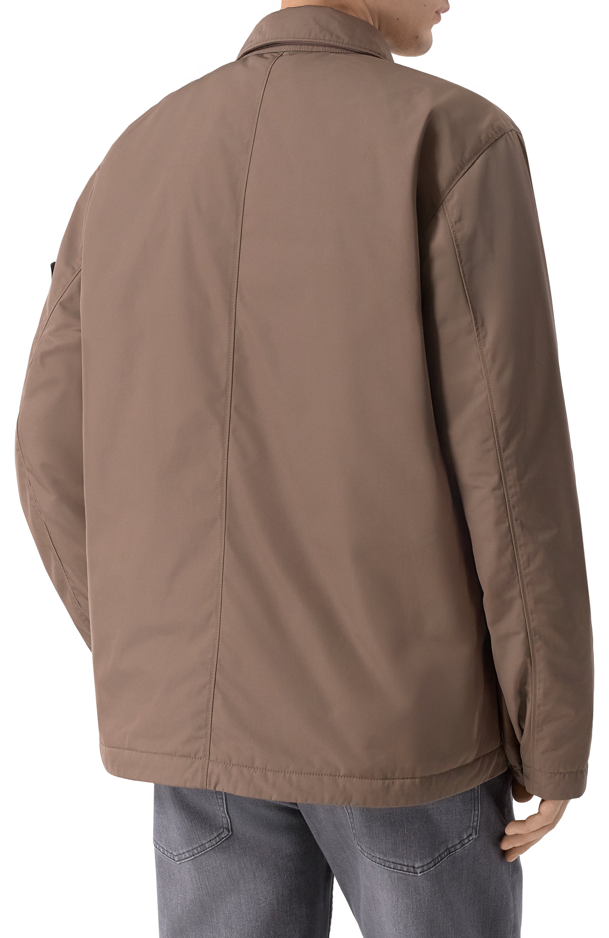 Куртка STONE ISLAND темно-бежевого цвета по цене 99500 руб., арт. 8115Q0726, фото 4 Куртка STONE ISLAND, арт. 8115Q0726, фото 4