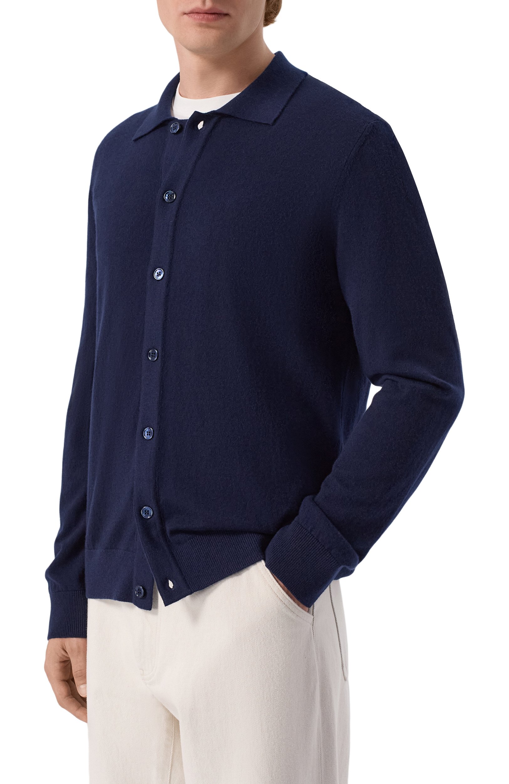 Кашемировая рубашка MVST, арт. M26.CFM.K417.1/BABY CASHMERE, фото 3