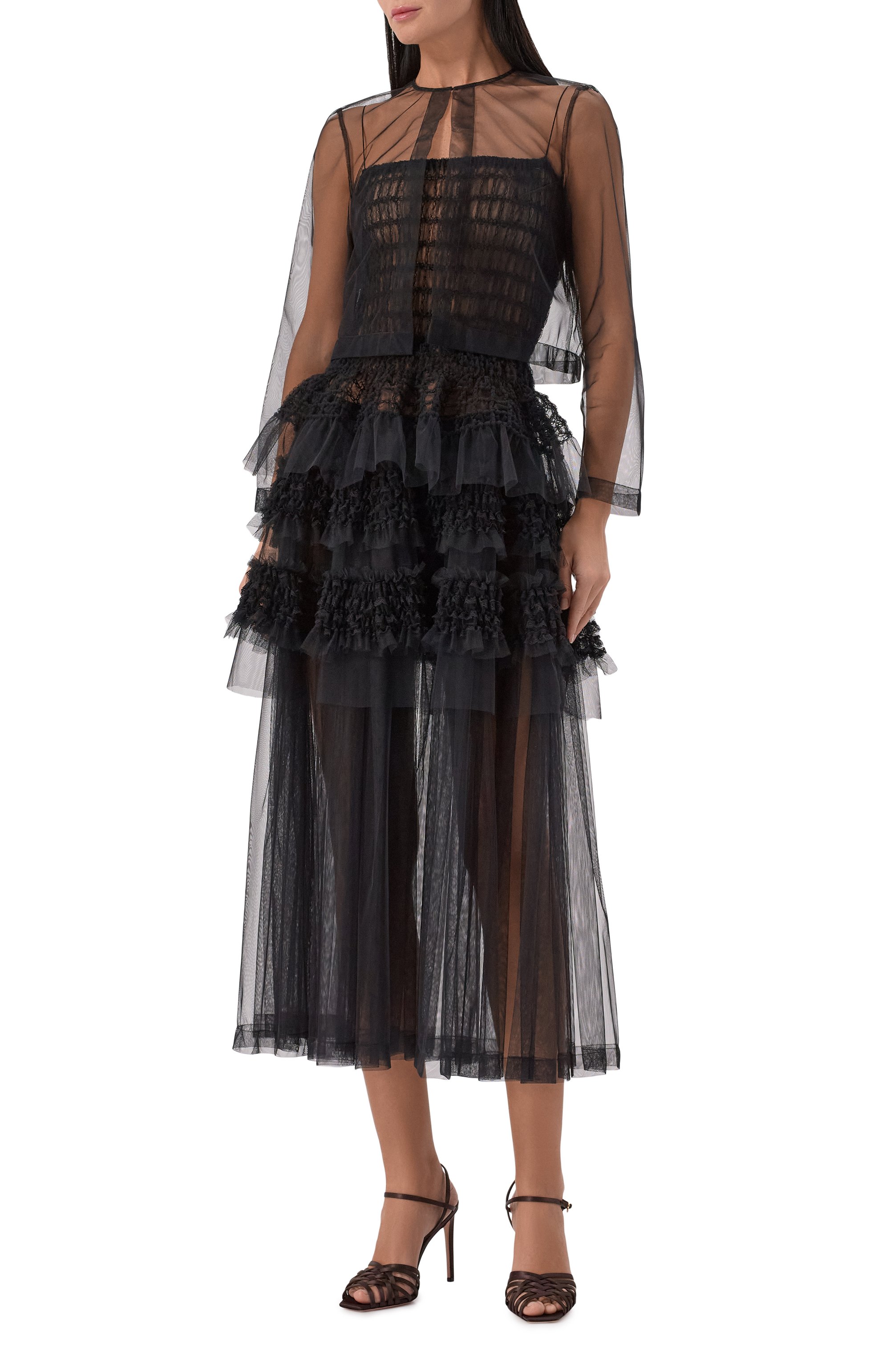 Шелковое платье GIULIA GURMAN, арт. D17, фото 2