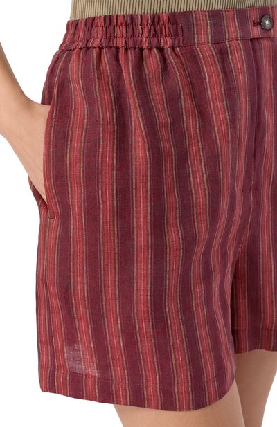 Льняные шорты 12 STOREEZ, арт. 137562, фото 5