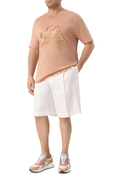 Льняные шорты CORTIGIANI, арт. 4AP662, фото 2