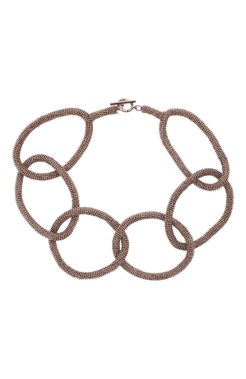 Колье BRUNELLO CUCINELLI бронзового цвета по цене 162500 руб., арт. MC0W9G216P, фото 1 Колье BRUNELLO CUCINELLI, арт. MC0W9G216P, фото 1