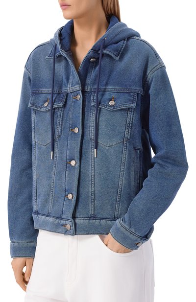 Джинсовая куртка sketch 01 495 DENIM синего цвета по цене 25000 руб., арт. 49526/ZHUS11B, фото 3 Джинсовая куртка sketch 01 495 DENIM, арт. 49526/ZHUS11B, фото 3