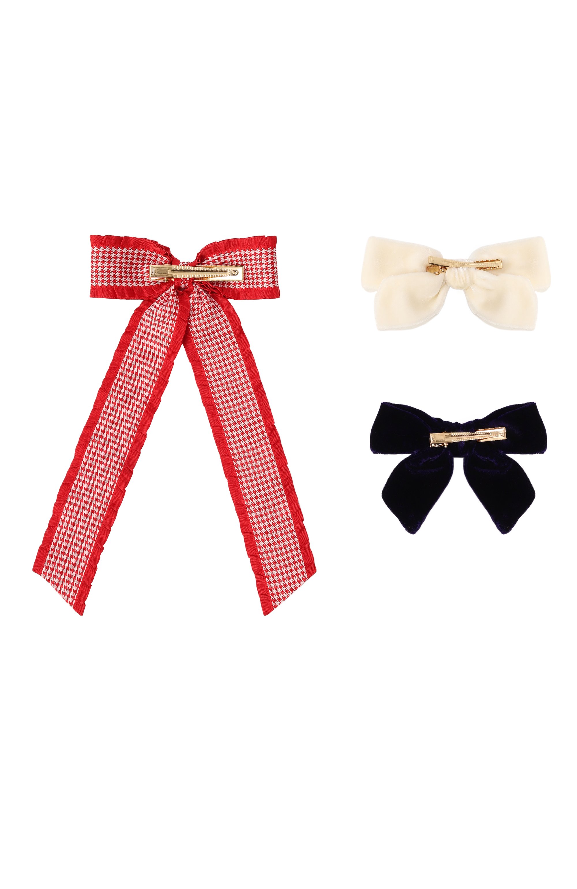 Комплект из трех бантов PINK.OLIVKA, арт. PO-17005, фото 2