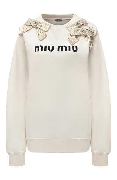 Свитшот MIU MIU, арт. MJL741-1WAP-F0009, фото 1