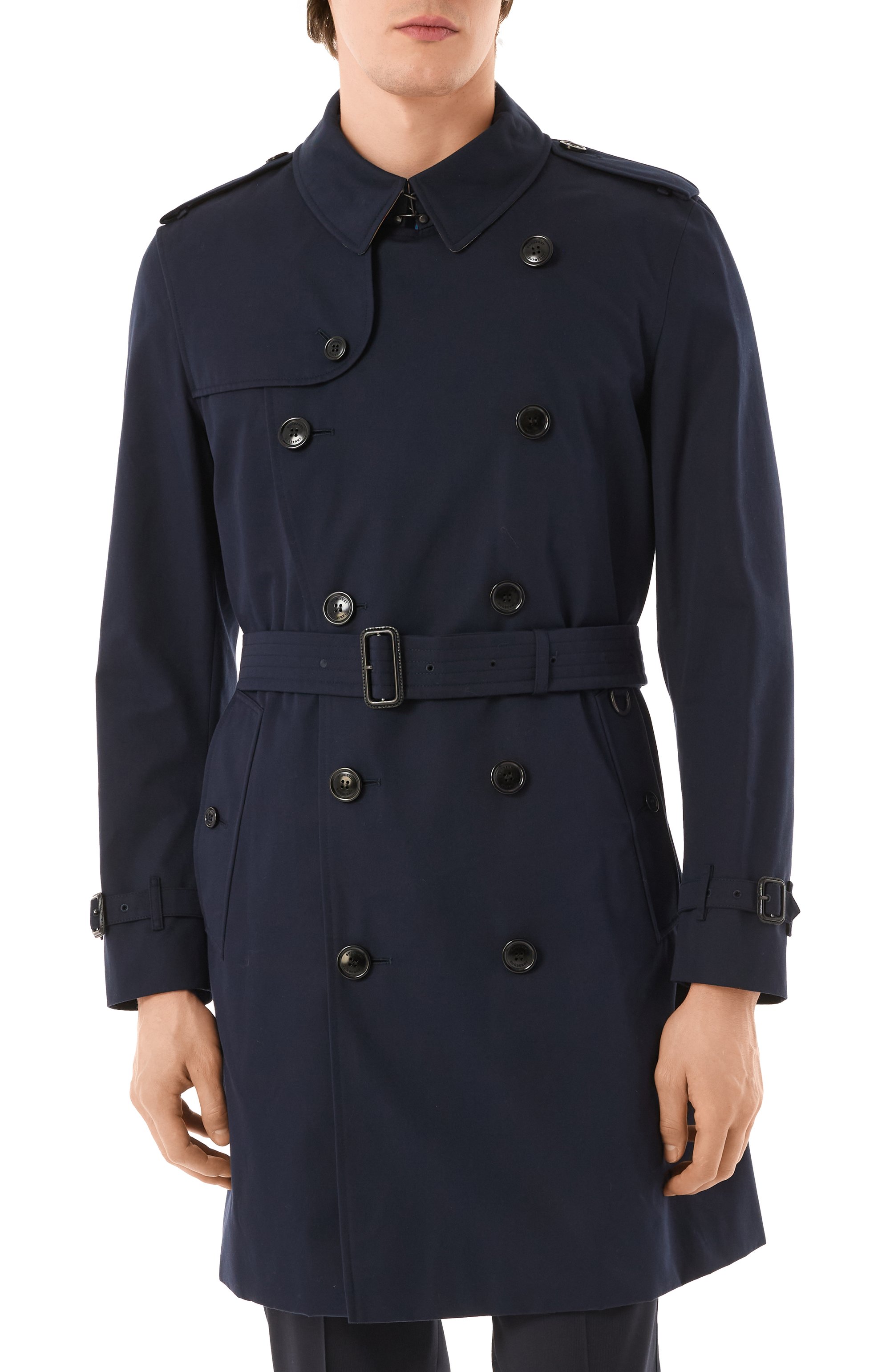 Хлопковый тренч BURBERRY, арт. 8079387, фото 3