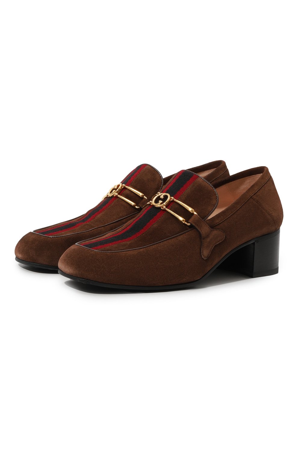Замшевые лоферы GUCCI, арт. 602495 1DP40, фото 1