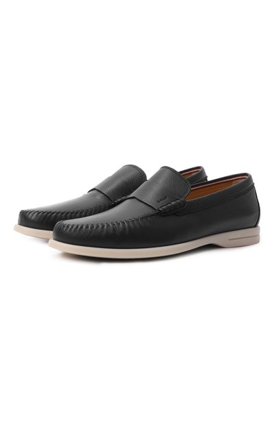 Мужские кожаные лоферы switz moc BALLY, арт. MSF0L6/VT009