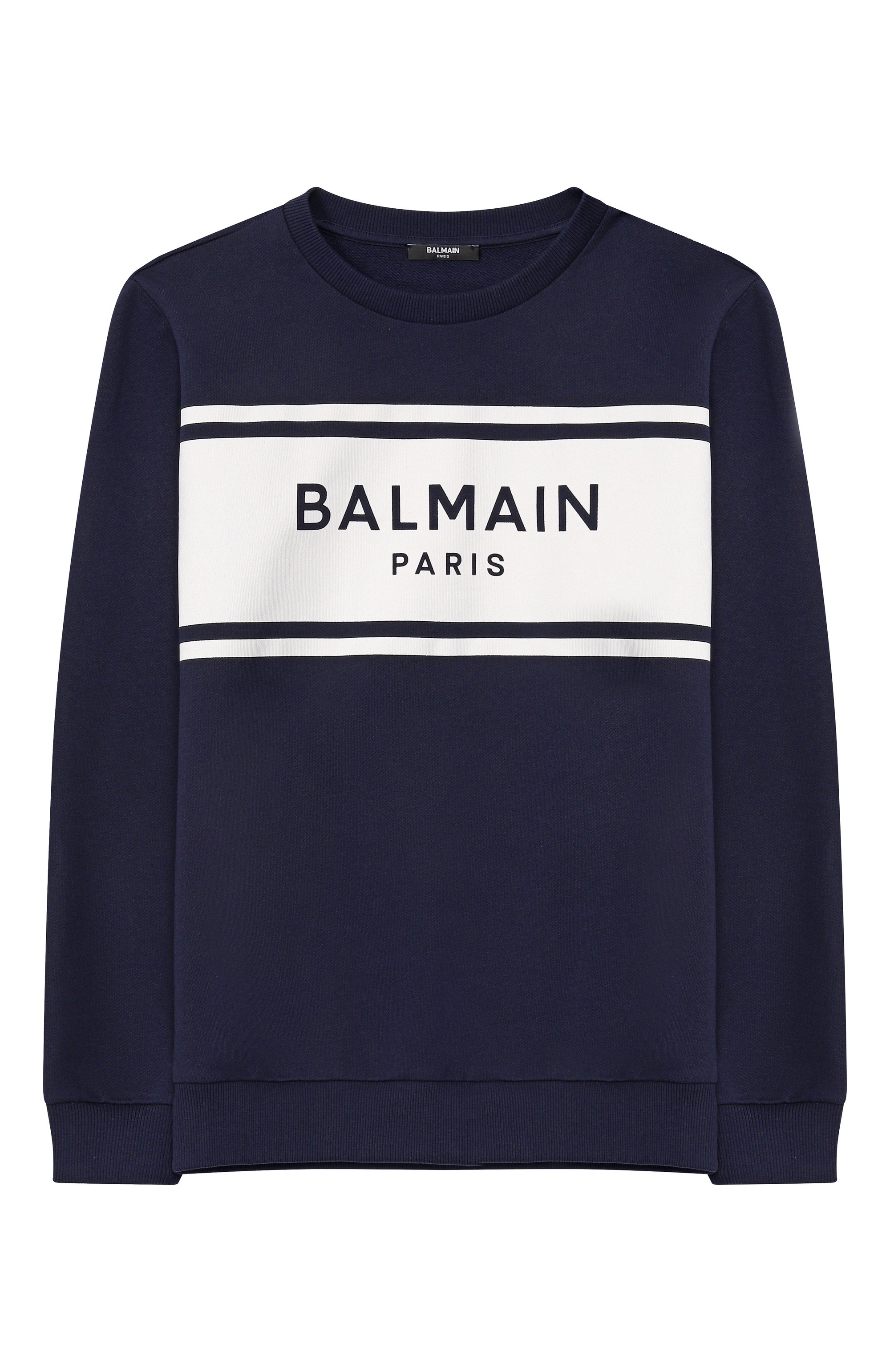 Хлопковый свитшот BALMAIN, арт. BY4P10, фото 1