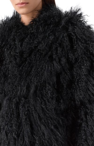 Шуба из ламы SASHA KIM, арт. SK-00001740, фото 5