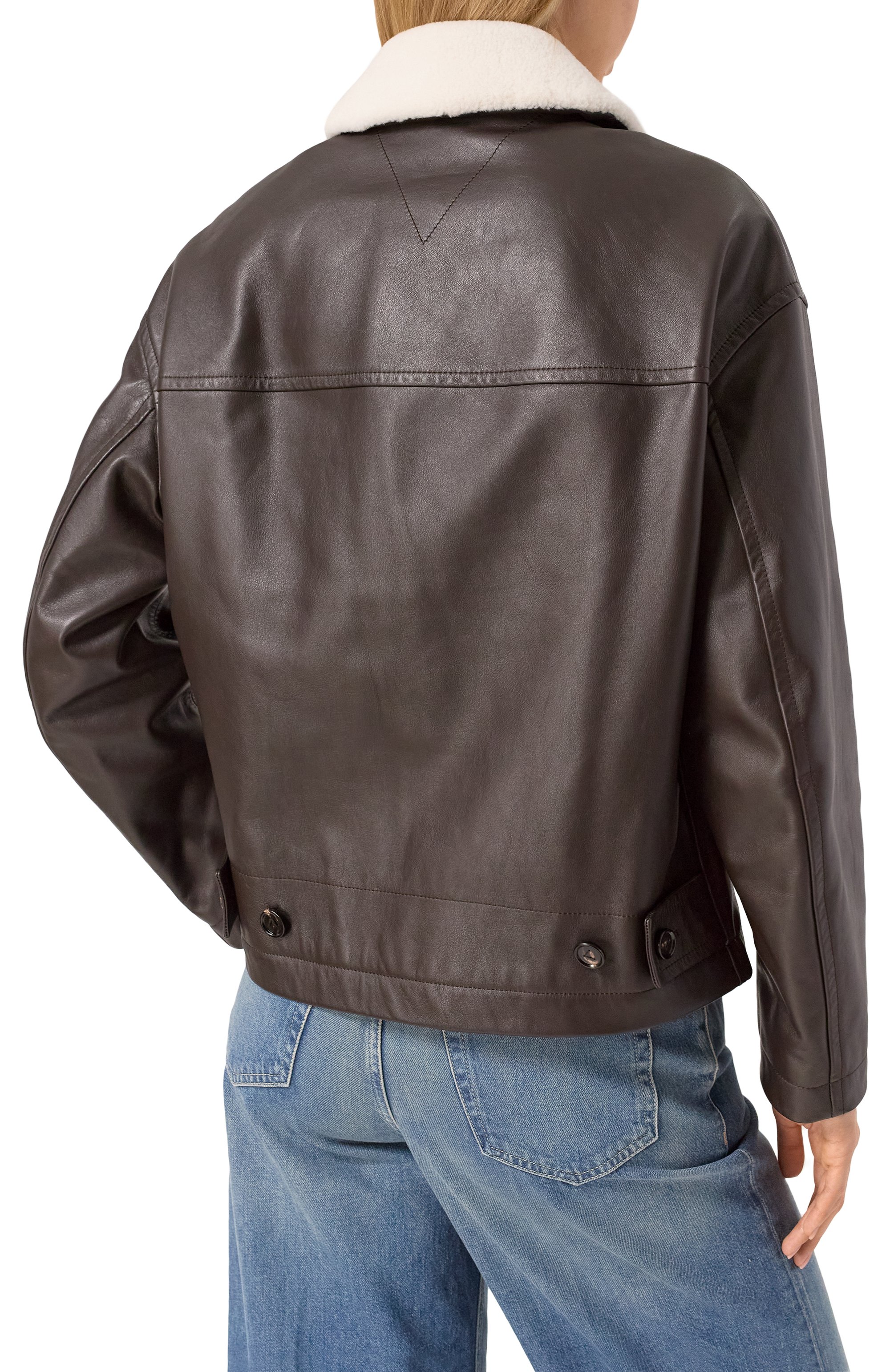 Кожаная куртка BOTTEGA VENETA, арт. 799184-V2JI0, фото 4