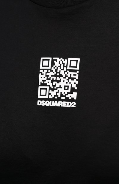 Хлопковая футболка DSQUARED2,  арт. S75GD0151/S23848, фото 5