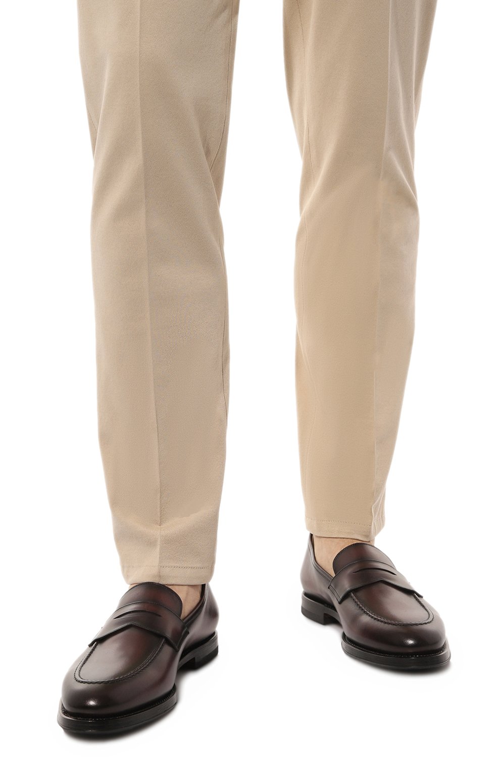 Кожаные пенни-лоферы W.GIBBS, арт. 0354003, фото 3