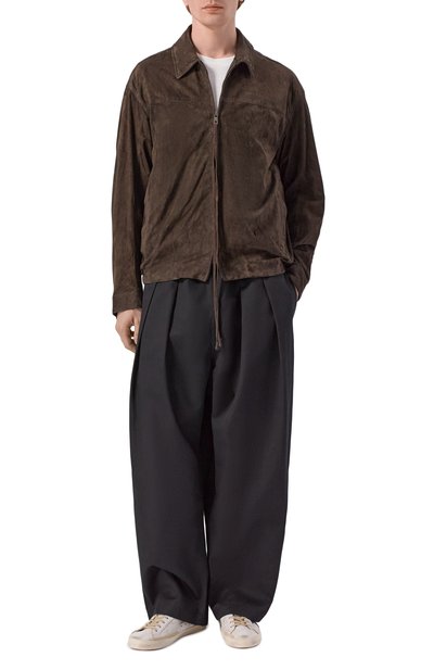 Мужские кожаные кеды super-star GOLDEN GOOSE DELUXE BRAND, арт. GMF00101.F008114