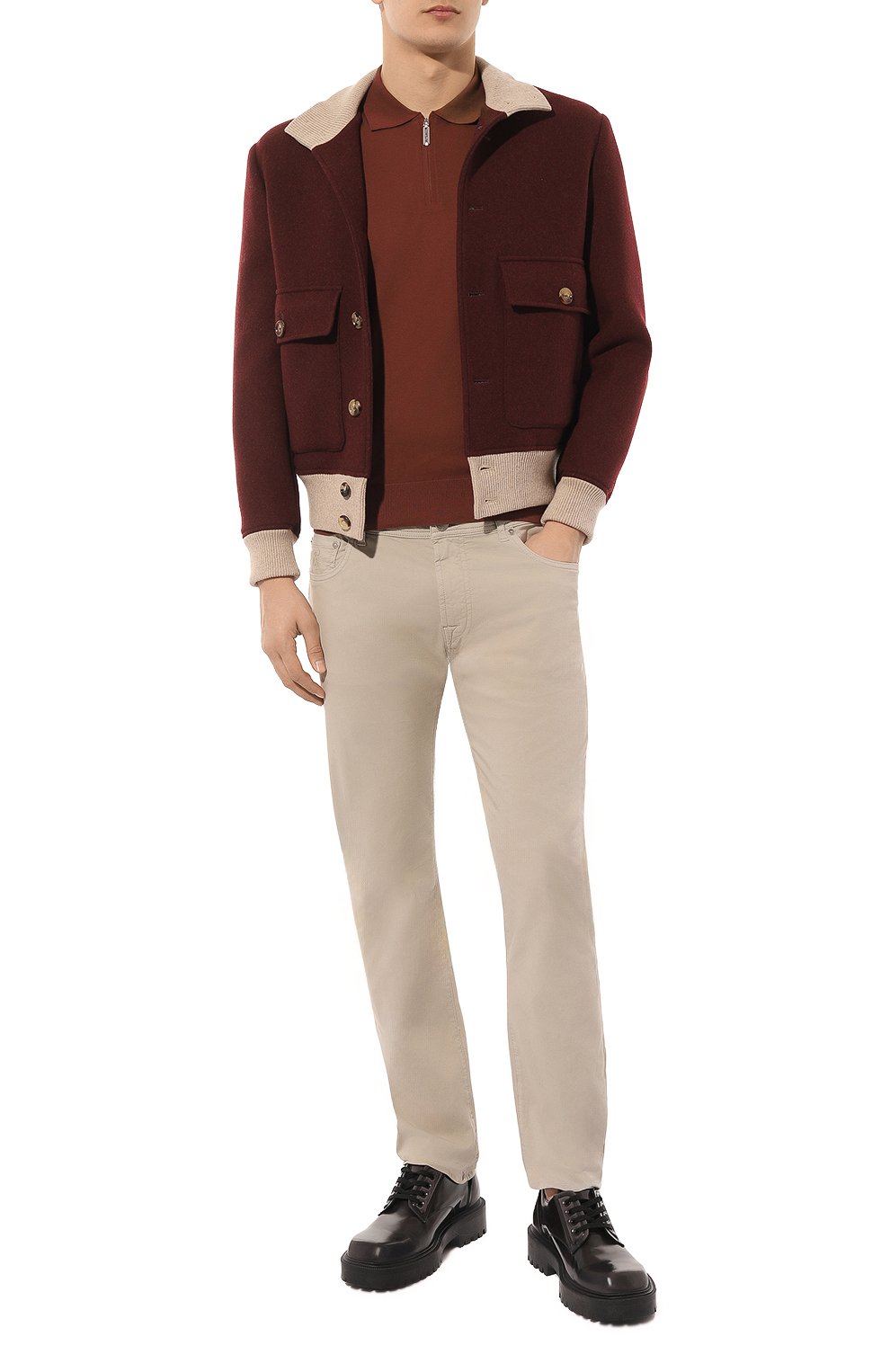 Хлопковое поло STEFANO RICCI, арт. K313030P31/F24145, фото 2