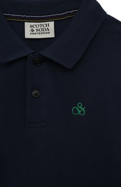 Хлопковое поло SCOTCH AND SODA, арт. 167715-22-FWBM-D55, фото 3