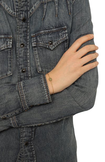 Браслет HANKA_IN зеленого цвета по цене 10450 руб., арт. SPARK-BR-CYANV-0.5M, фото 2 Браслет HANKA_IN, арт. SPARK-BR-CYANV-0.5M, фото 2