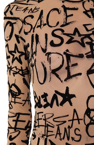Боди VERSACE JEANS COUTURE бежевого цвета по цене 27500 руб., арт. 75HAM221/JS215, фото 5 Боди VERSACE JEANS COUTURE, арт. 75HAM221/JS215, фото 5
