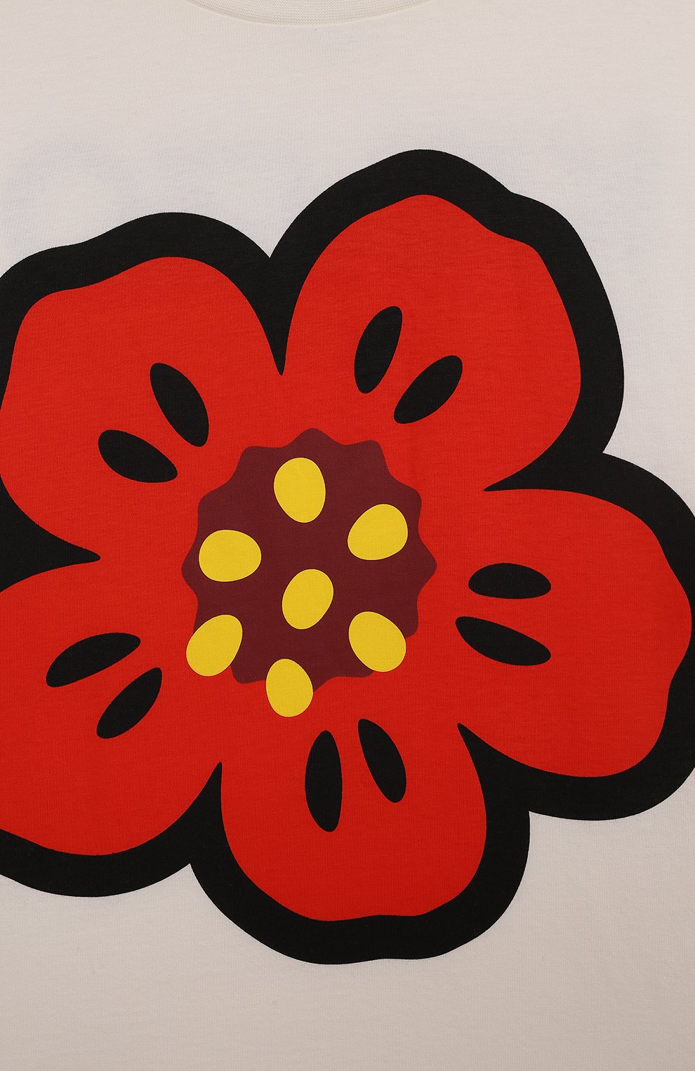 Хлопковая футболка KENZO, арт. K60739, фото 3