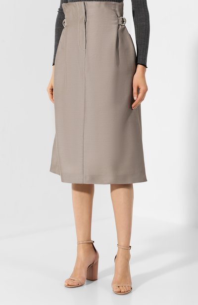 Юбка из смеси шерсти и вискозы ACNE STUDIOS, арт. AF0083, фото 3