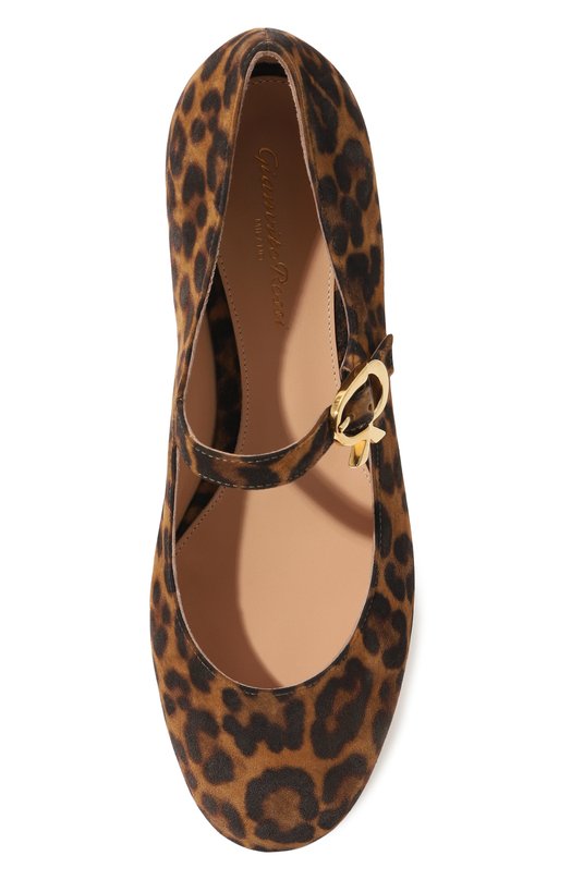 Балетки Mary Ribbon 05 Gianvito Rossi G22164.05CU0.CMDALLP Леопардовый  G22164.05CU0.CMDALLP Фото 6