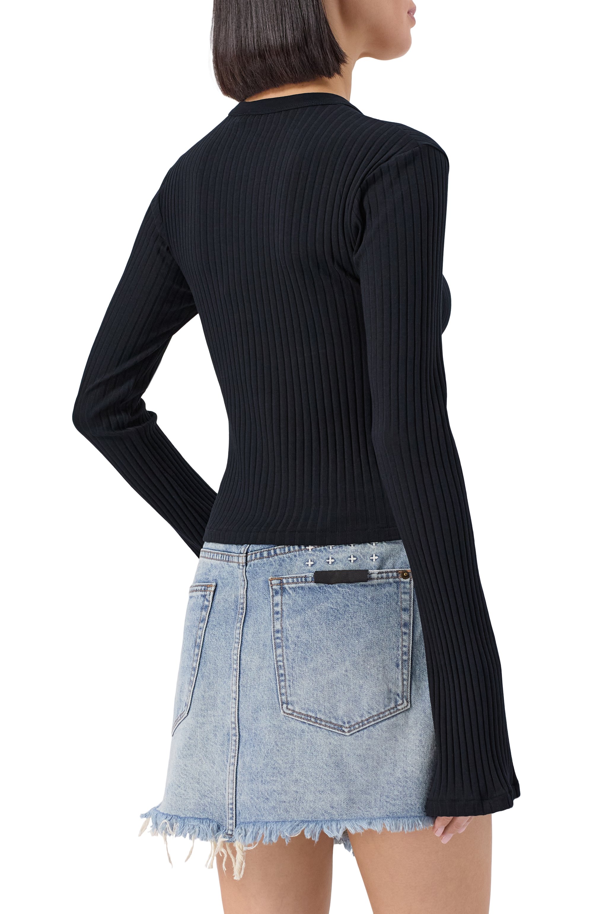 Хлопковый лонгслив IRO, арт. WF19ERSILIA, фото 4