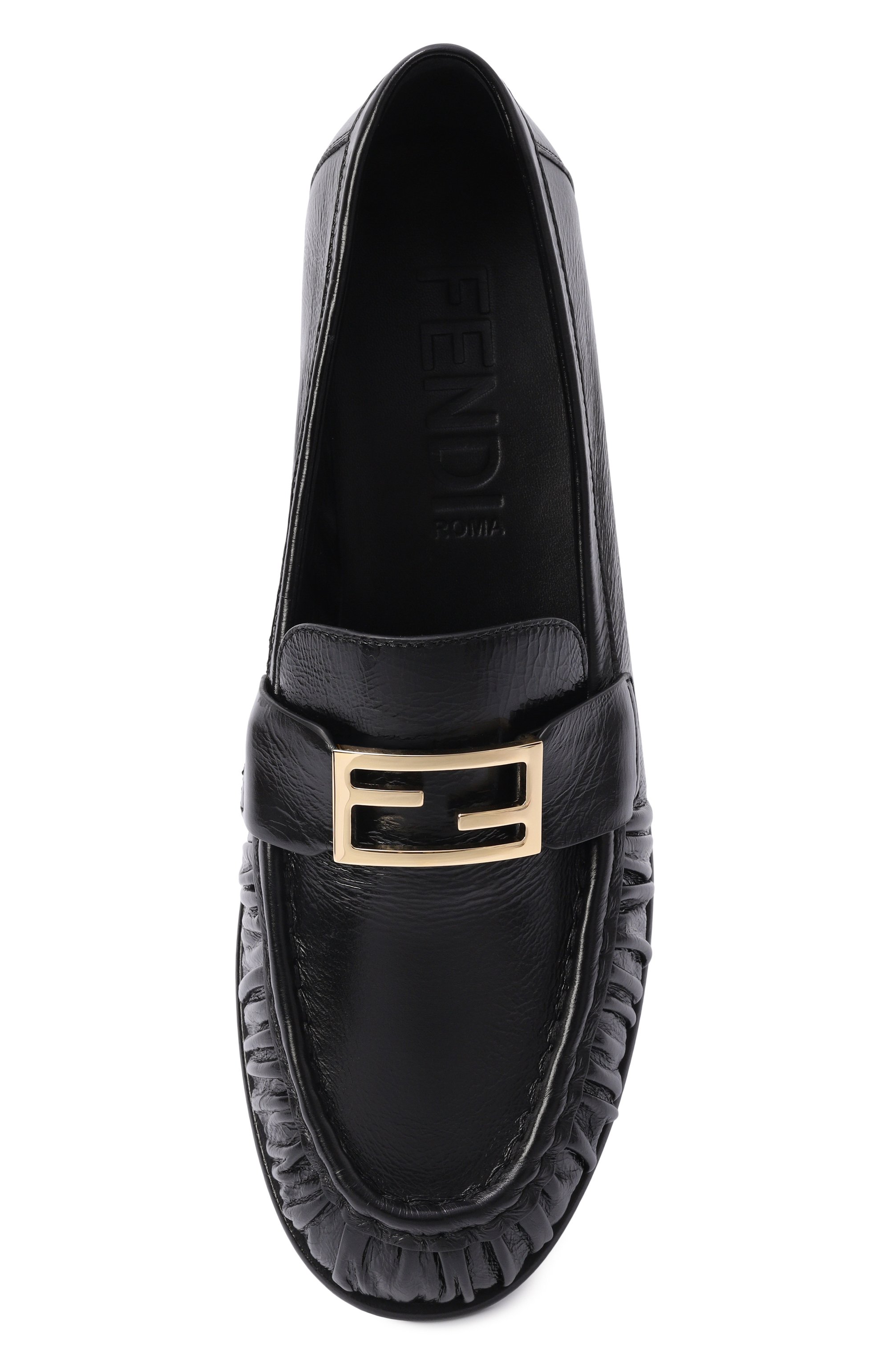 Кожаные лоферы baguette FENDI, арт. 8D8756/NBA, фото 6
