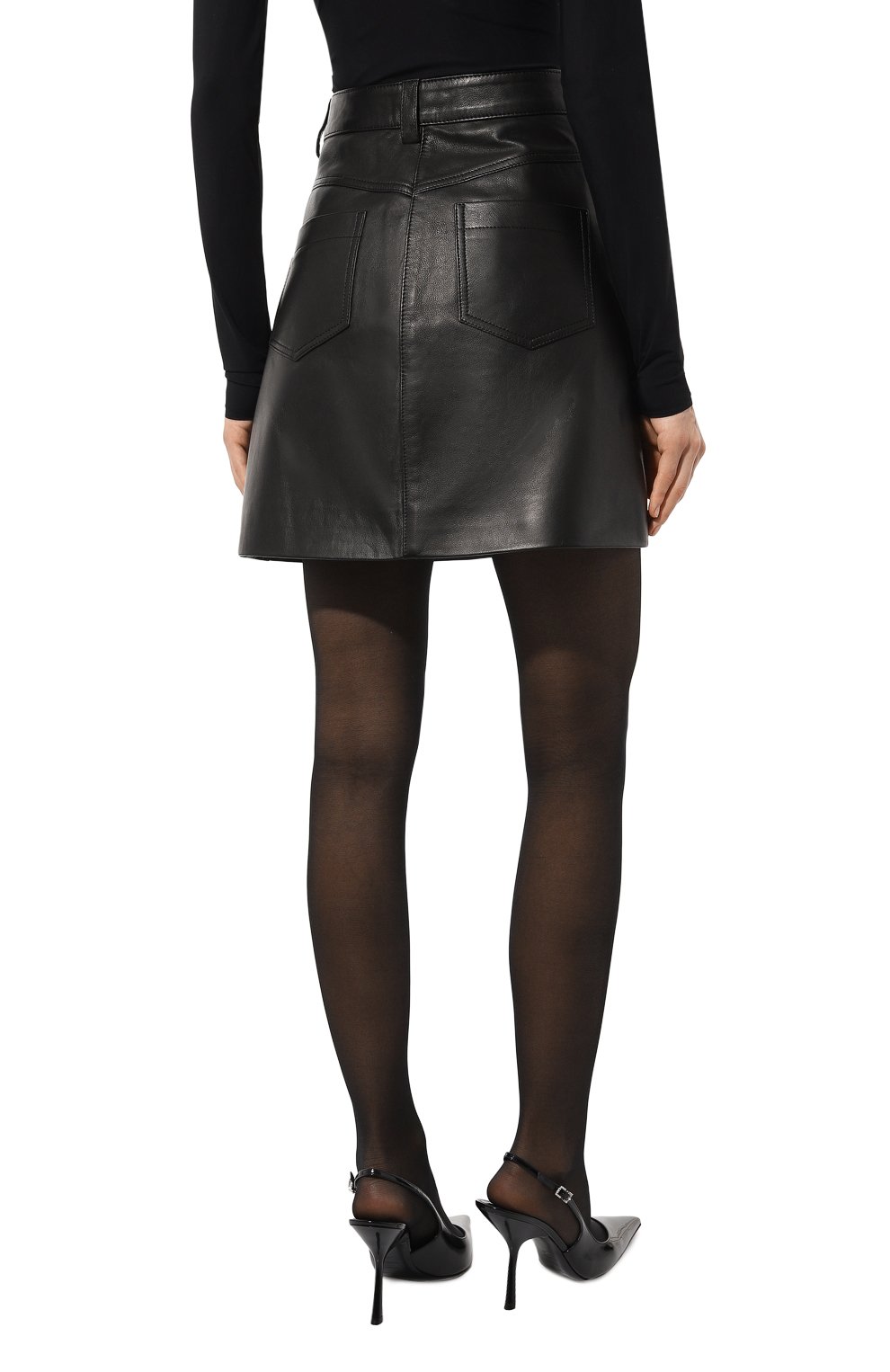 Кожаная юбка BATS, арт. SS21_S10, фото 4