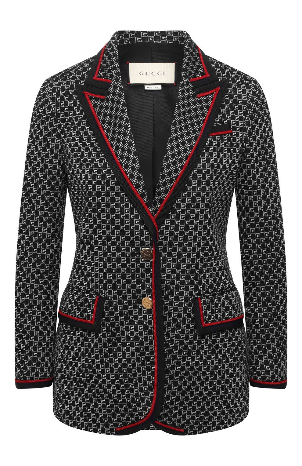 Хлопковый жакет GUCCI, арт. 609334/ZAC6I, фото 1