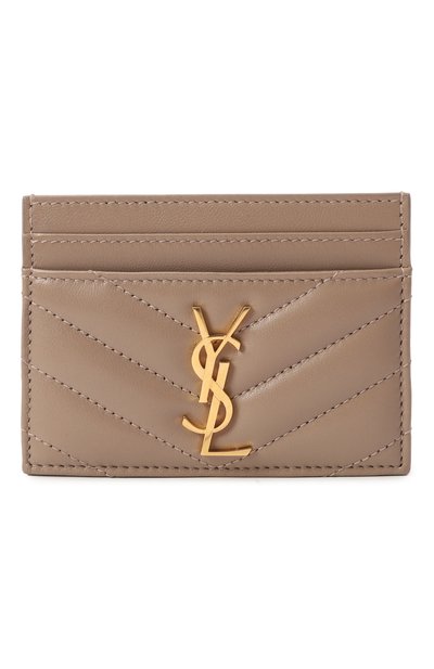 Кожаный футляр для кредитных карт SAINT LAURENT, арт. 423291/AAA44, фото 1