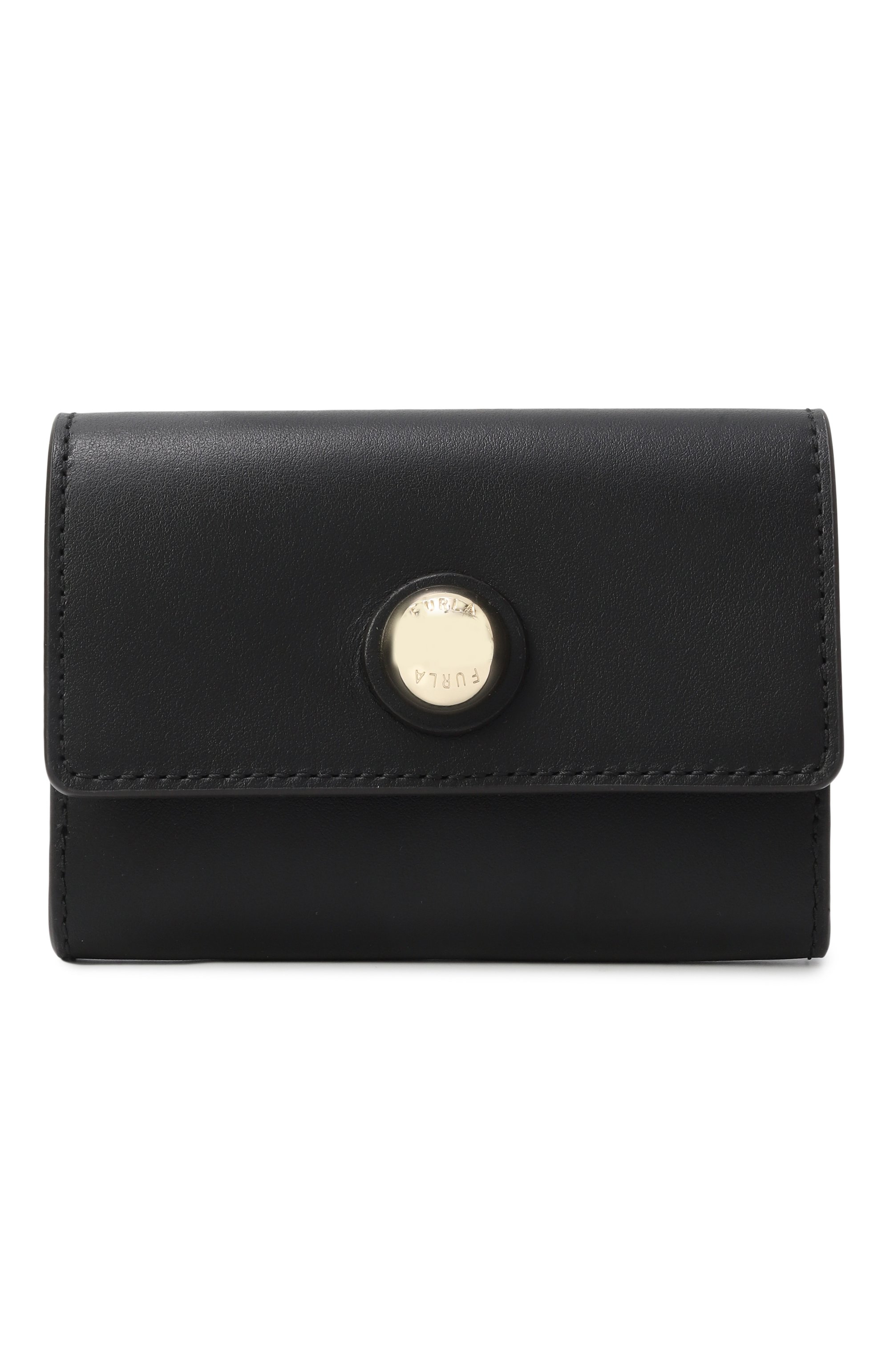 Кожаный футляр для кредитных карт sfera FURLA черного цвета по цене 14000 руб., арт. WP00481/AX0733, фото 1 Кожаный футляр для кредитных карт sfera FURLA, арт. WP00481/AX0733, фото 1