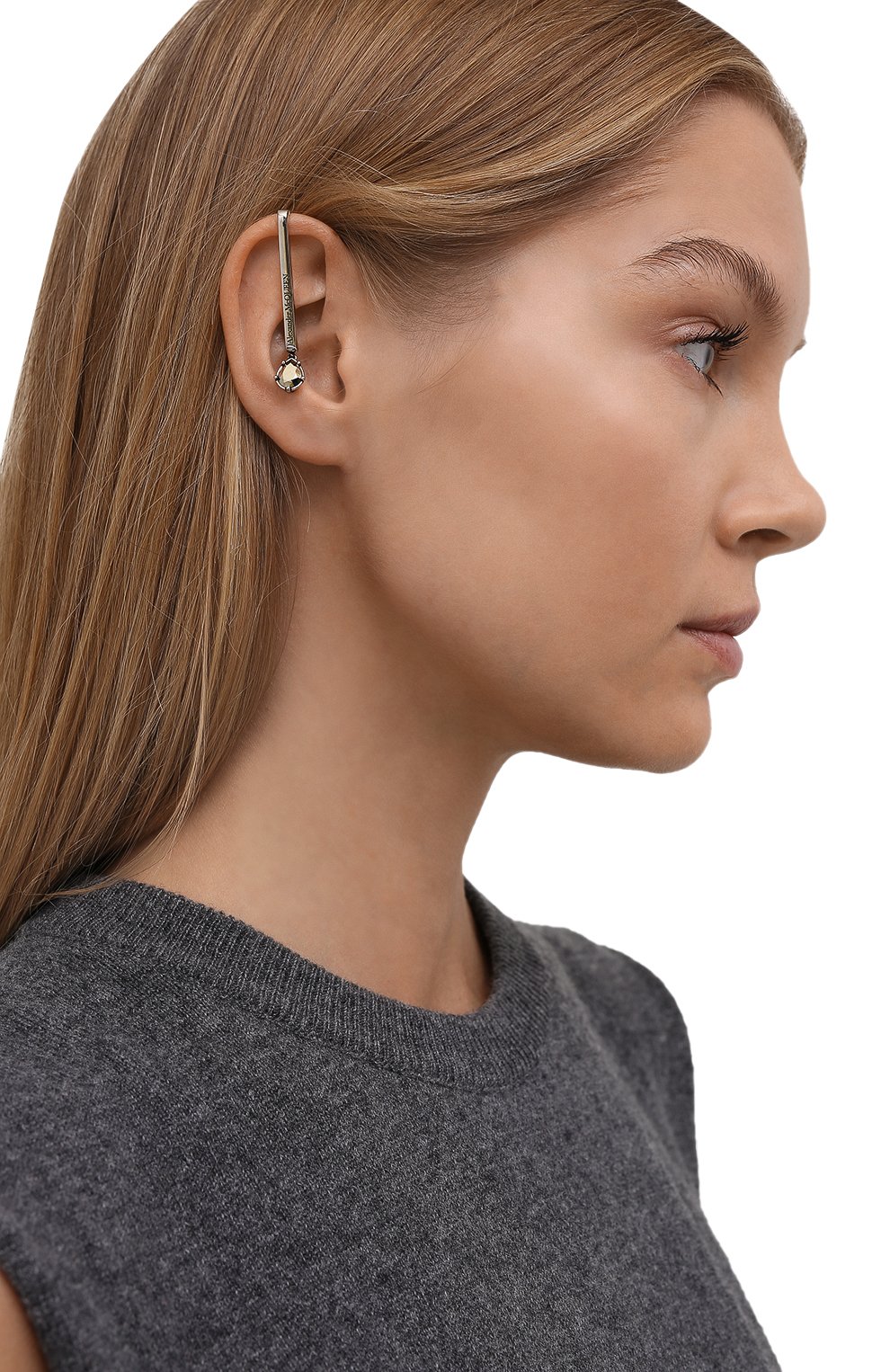 Набор из трех серег ALEXANDER MCQUEEN зеленого цвета по цене 75900 руб., арт. 669614/I11WY, фото 4 Набор из трех серег ALEXANDER MCQUEEN, арт. 669614/I11WY, фото 4