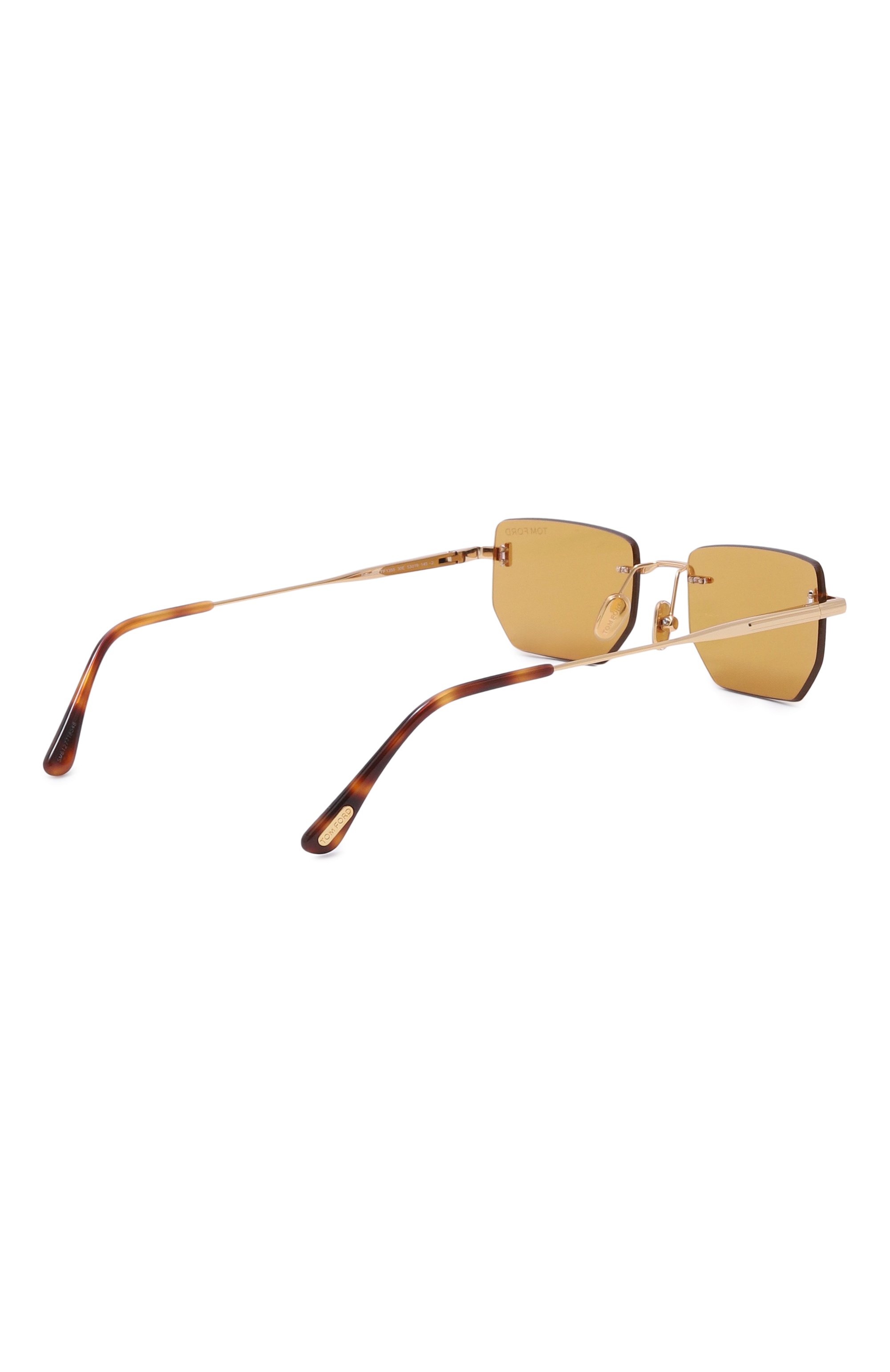 Солнцезащитные очки TOM FORD желтого цвета по цене 65500 руб., арт. TF1355 30E, фото 5 Солнцезащитные очки TOM FORD, арт. TF1355 30E, фото 5