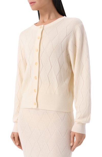 Шерстяной кардиган YUZEFI, арт. RAINA-CREWNECK CARDIGAN, фото 3