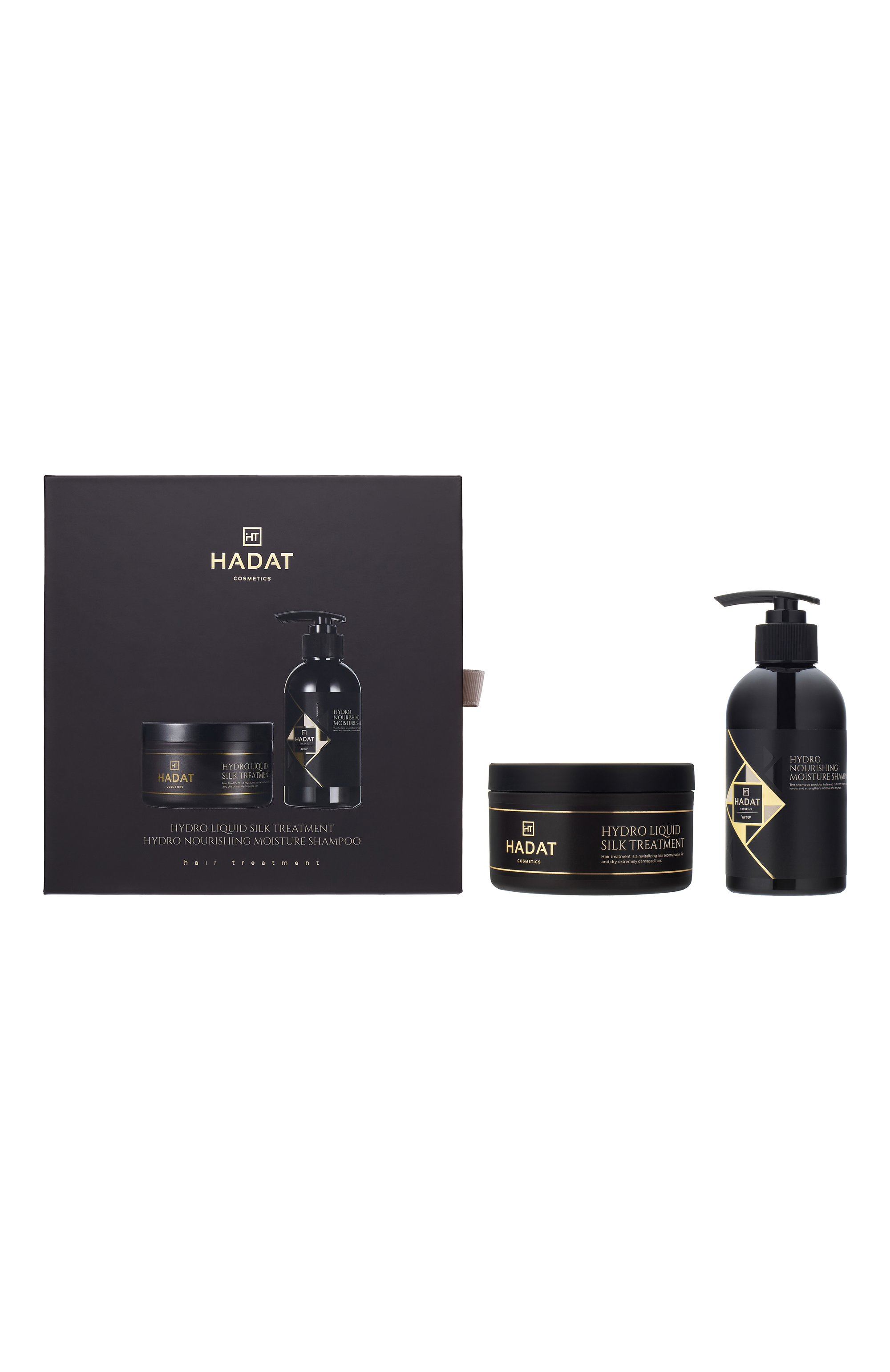 Набор для волос hydro nourishing (300+250ml) HADAT COSMETICS бесцветного цвета по цене 6700 руб., арт. 7298032723964, фото 1 Набор для волос hydro nourishing (300+250ml) HADAT COSMETICS, арт. 7298032723964, фото 1