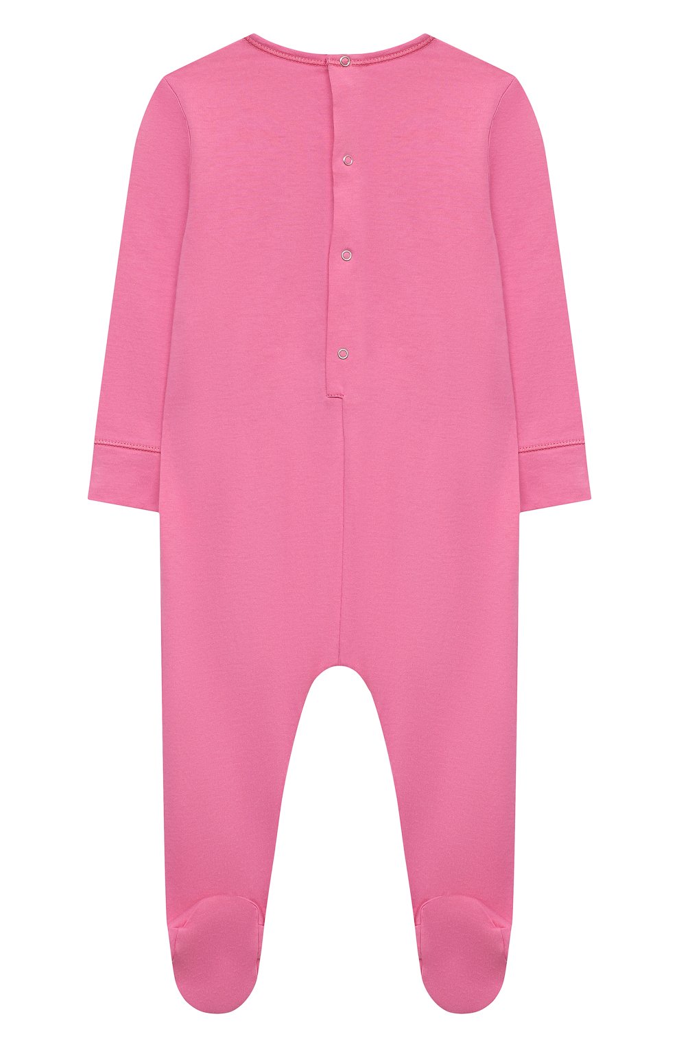 Хлопковый комбинезон GUCCI розового цвета по цене 24450 руб., арт. 581015/XJCSX, фото 2 Хлопковый комбинезон GUCCI, арт. 581015/XJCSX, фото 2