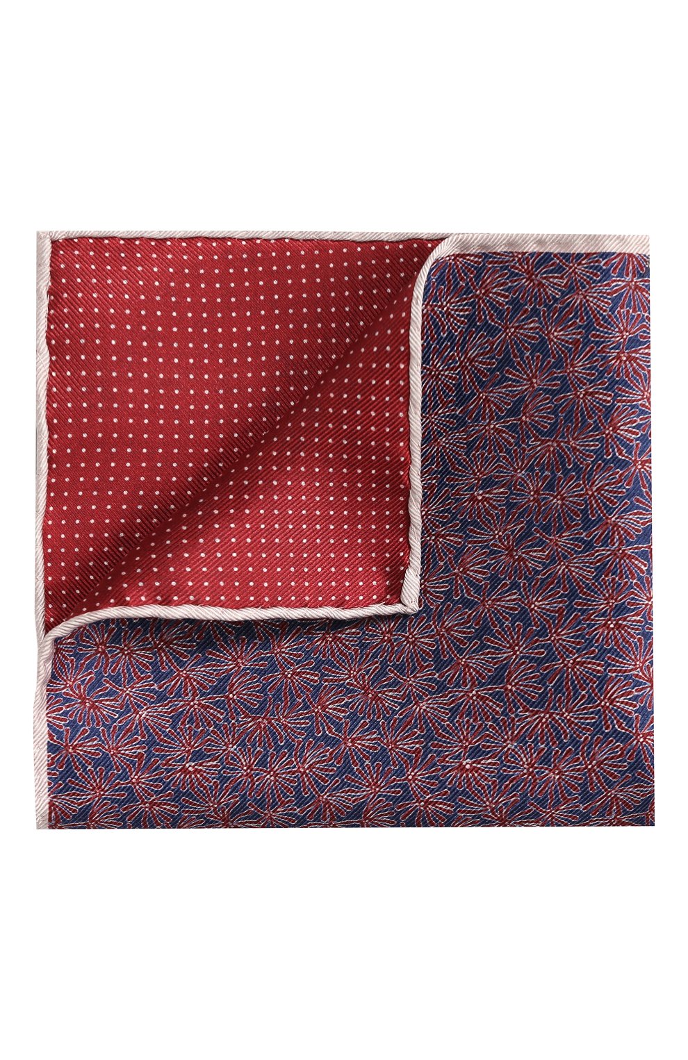 Шелковый платок CORNELIANI бордового цвета по цене 5175 руб., арт. 00UF44-0020490/00, фото 1 Шелковый платок CORNELIANI, арт. 00UF44-0020490/00, фото 1