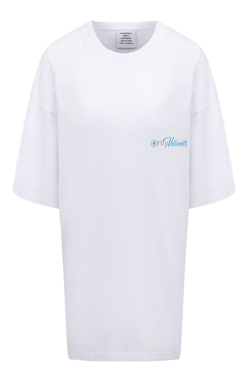 Хлопковая футболка VETEMENTS, арт. UA53TR160W 1611/W, фото 1