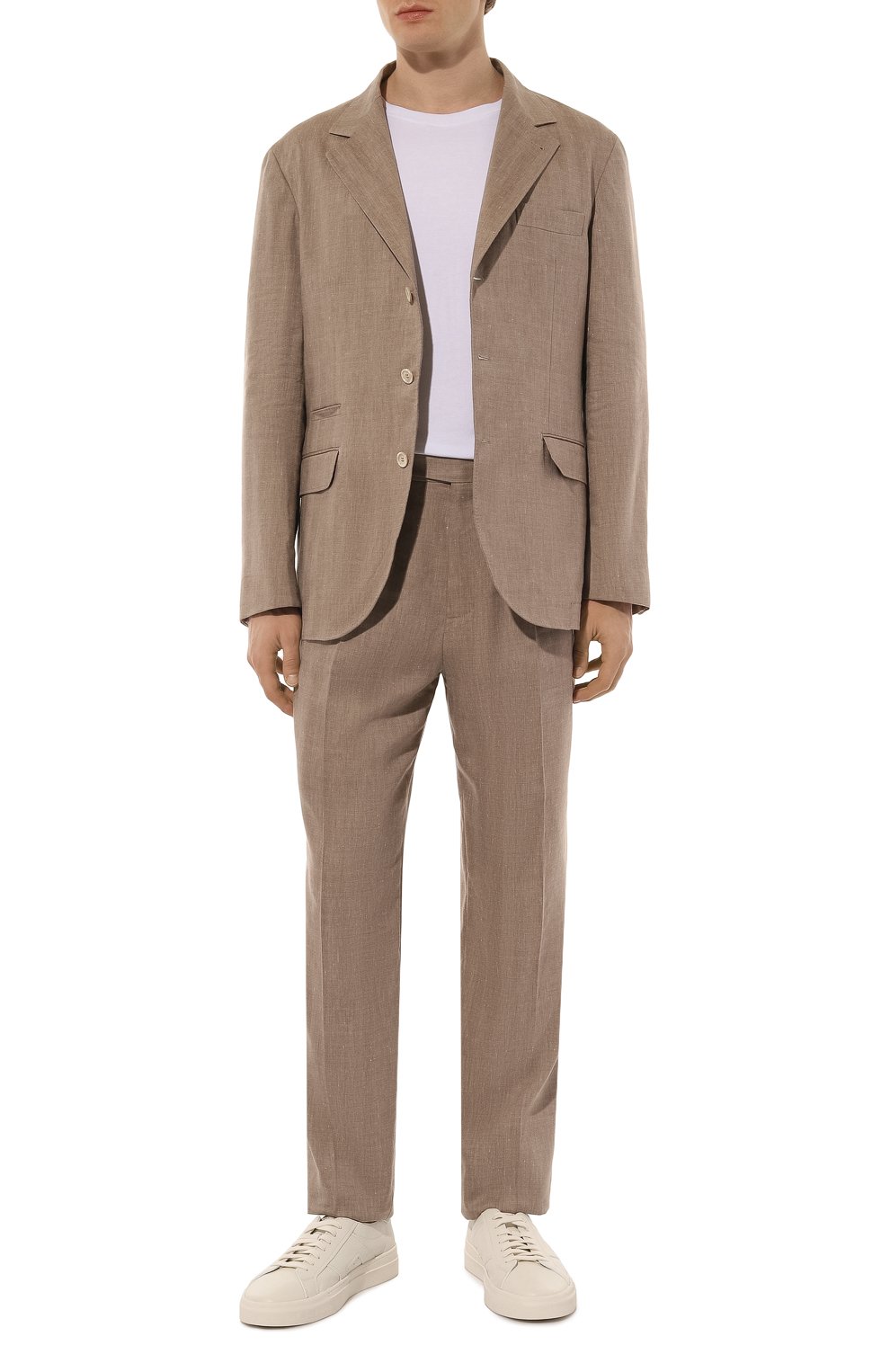 Костюм изо льна и шерсти BRUNELLO CUCINELLI, арт. MS465LDTR, фото 2