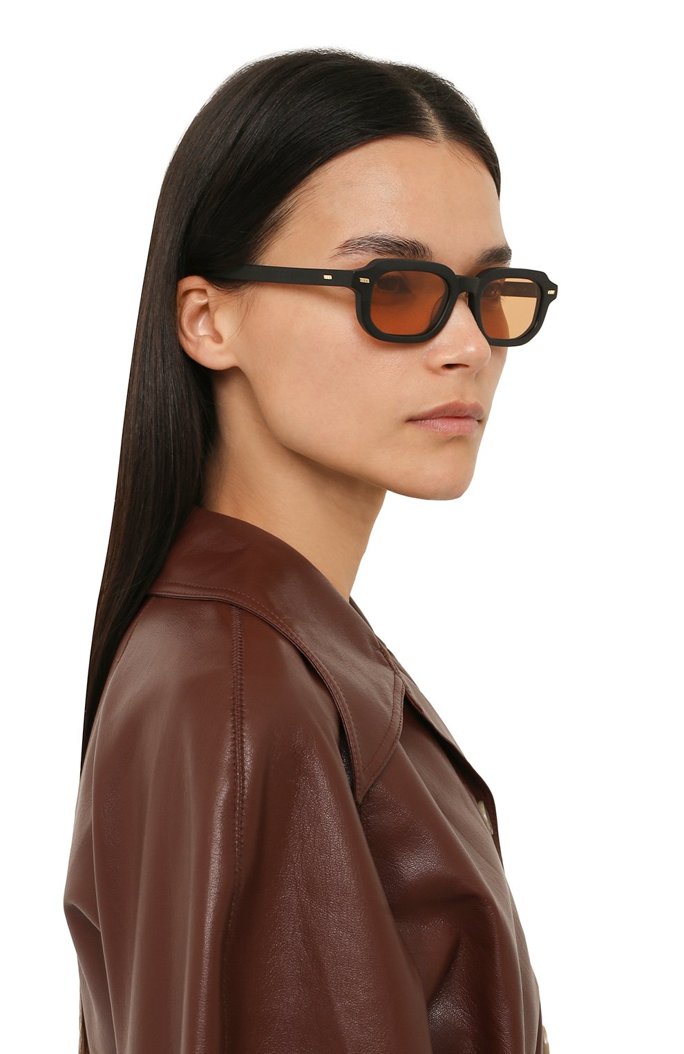 Солнцезащитные очки GAST желтого цвета по цене 21100 руб., арт. PAI SANDST0NE 04, фото 2 Солнцезащитные очки GAST, арт. PAI SANDST0NE 04, фото 2