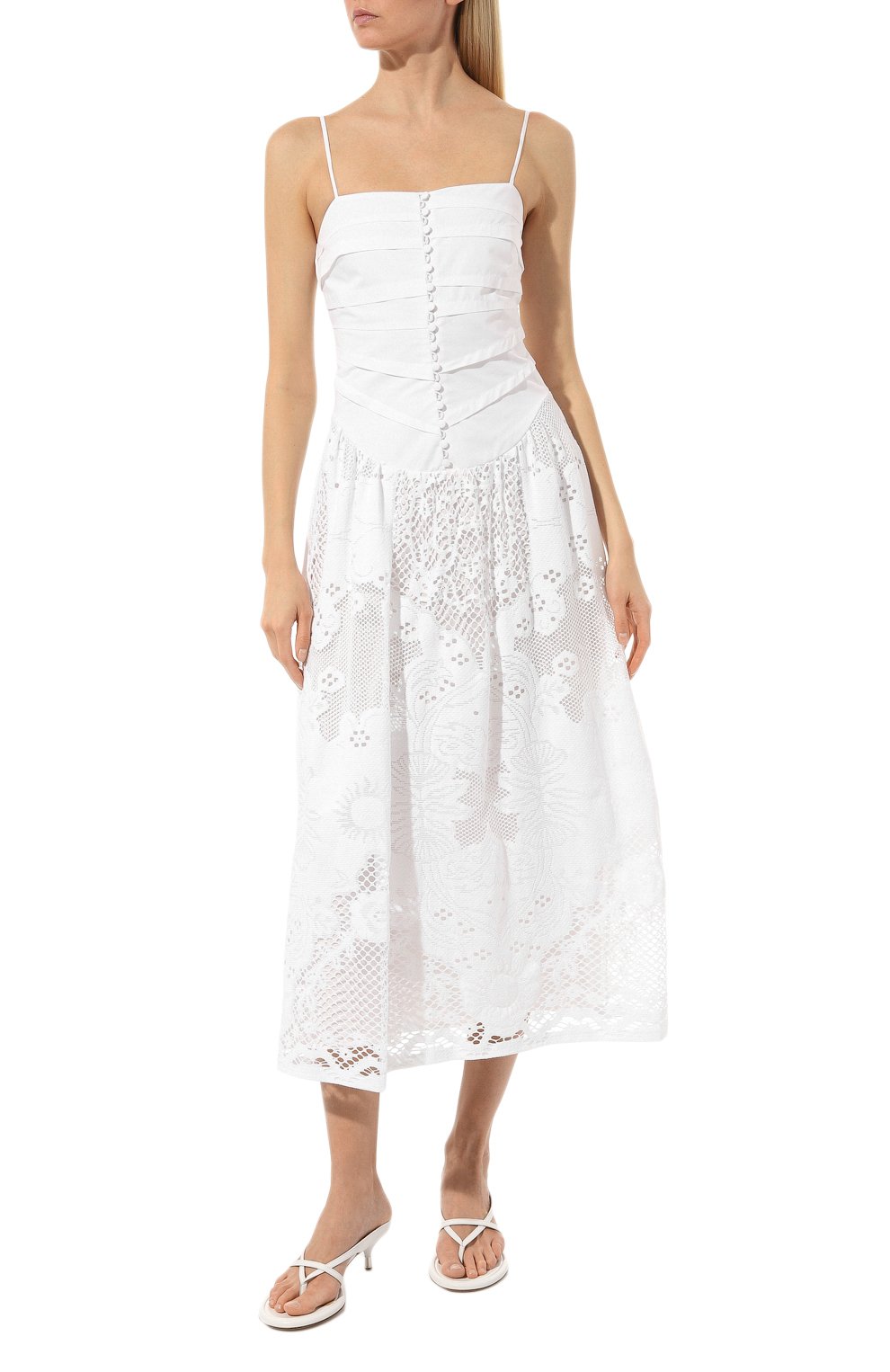 Хлопковое платье BEATRICE .B, арт. 23FE6028S0LEIL, фото 3