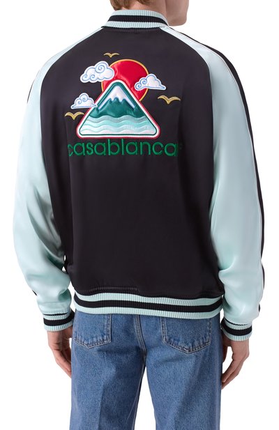 Бомбер из вискозы CASABLANCA, арт. MPF25-JK-383-01, фото 4