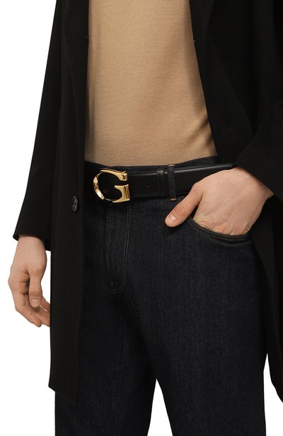 Кожаный ремень GUCCI, арт. 655567 BGH0G, фото 2
