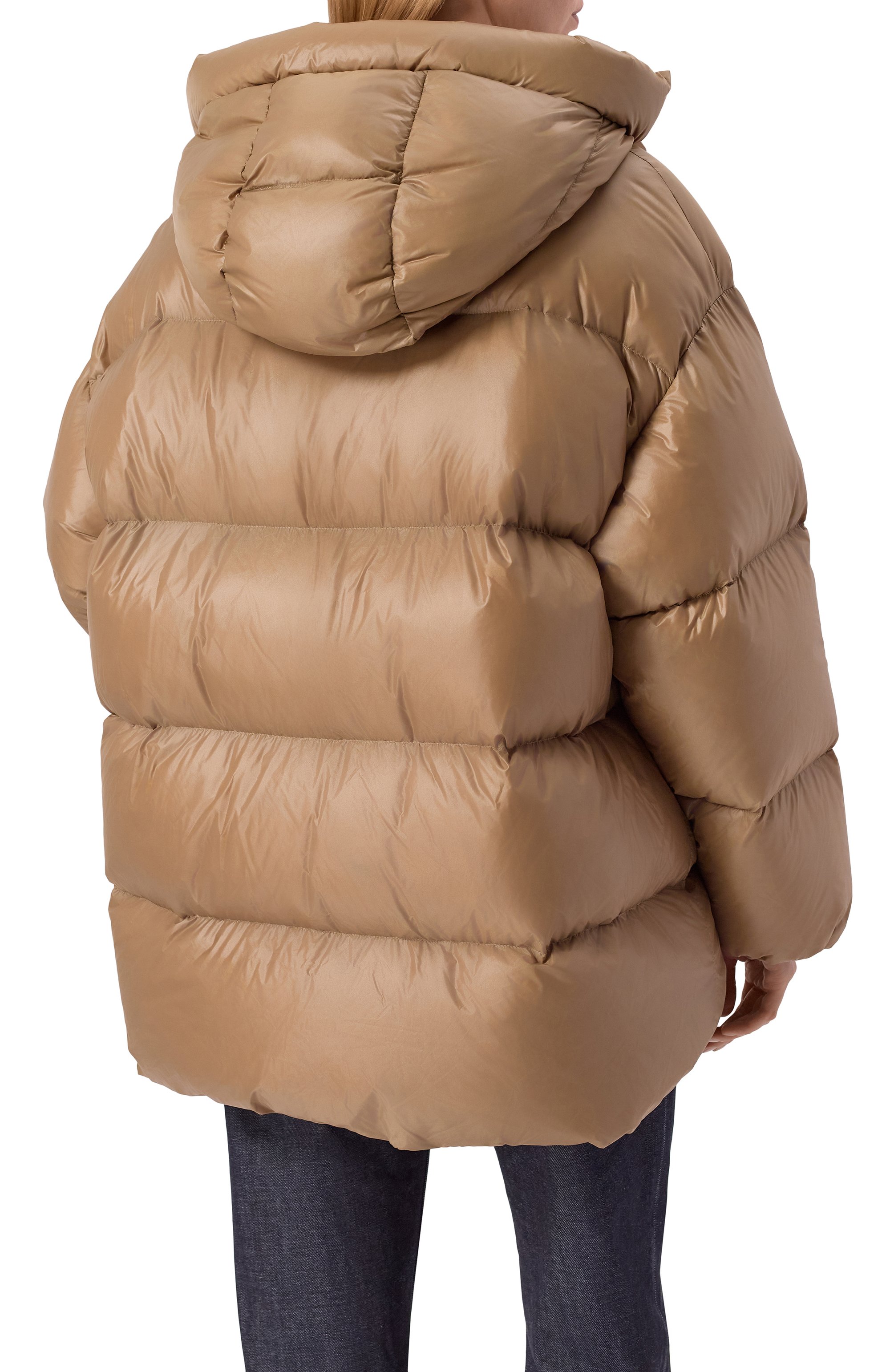 Пуховик JIL SANDER бежевого цвета по цене 393000 руб., арт. J40AF0183/J70007, фото 4 Пуховик JIL SANDER, арт. J40AF0183/J70007, фото 4