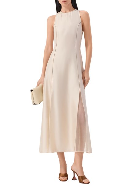 Текстильные мюли lupita 95 AMINA MUADDI, арт. LUPITA SLIPPER 95/SATIN, фото 3