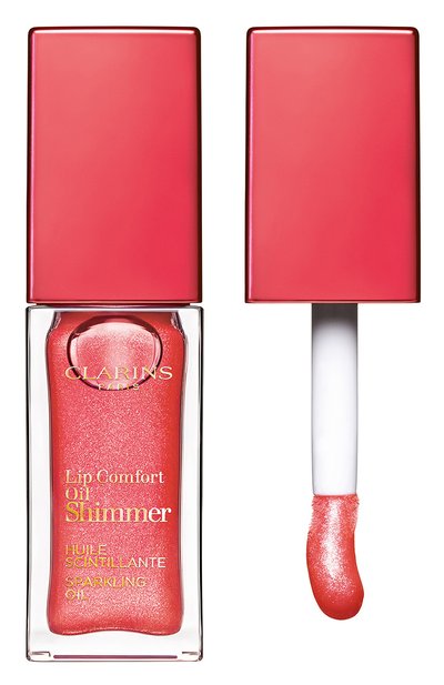 Мерцающее масло для губ lip comfort oil shimmer, 06 pop coral (7ml) CLARINS, арт. 80074335, фото 1