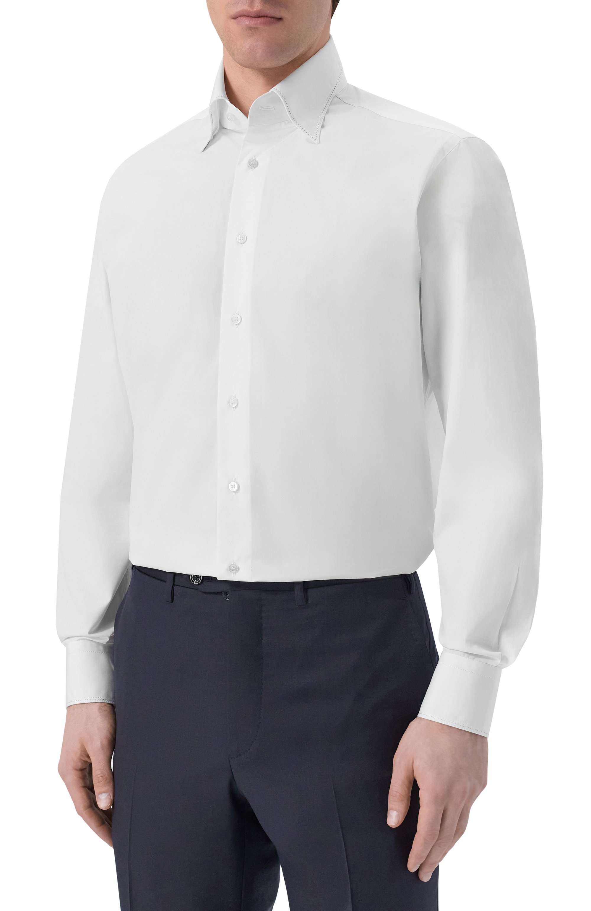 Хлопковая сорочка ZILLI, арт. CLAB03M010056240U, фото 3