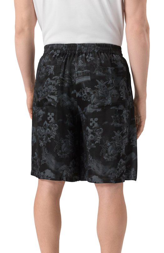 Шорты Off-White 0MCB092S25FAB002 Чёрный  0MCB092S25FAB002 Фото 4
