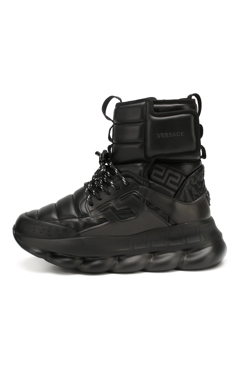 Кожаные кроссовки chain reaction VERSACE, арт. DSR706G/D11N, фото 3